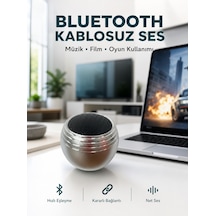 Taşınabilir Bluetooth Hoparlör Yüksek Ses Kaliteli Mini Tasarım Yeni Nesil - Lisinya