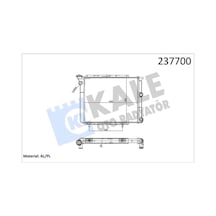 Kale   0504122al Radyatör Borulu R11 Flash 2 Sıra Al Pl Sistem 7702188511
