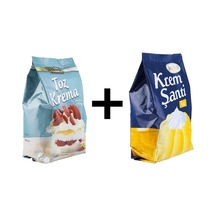 Dondo Krem Şanti 1000 Gr & Fiero Toz Krema Patiseri 1000 Gr.