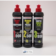 Menzerna 1000 2500 3800 Pasta Hare Seti 250 ML