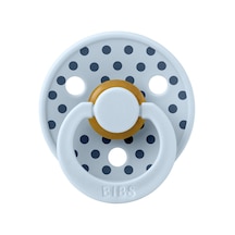 Bibs Studio Polka Small Emzik-baby B.Steel Blue 0-6 Ay