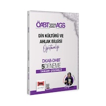 Yargı Yayınları 2027 Meb Ags Öabt Din Kültürü Ve Ahlak Bilgisi Öğretmenliği Dkab - Dhbt Tamamı Çözümlü 5 Deneme