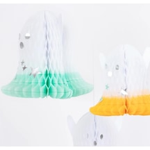 - Ghost Hanging Decorations - Neon Detaylı Hayalet Asılan Süsler 6'lı 256