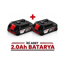 Gba 18v 2.0ah Li-ıon Batarya Akü 2'li Set
