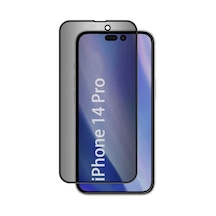 Zore İphone 14 Pro Uyumlu Kor Privacy Cam Ekran Koruyucu