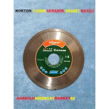 Norton 115 Mm Seramik Granit Mermer Kesici Elmas Testere Beton