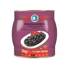 Marmarabirlik Yağlı Salamura 291-320 KB S Siyah Zeytin 2 KG