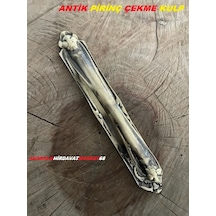 Dekoratif Antik Pirinç Kapı Kulpu Kapı Çekme Kolu 23Cm