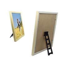 Siyah 5 Adet Fotoğraf Çerçevesi Standı Ayarlanabilir Açı Yapışkanlı Destek Fotoğraf Ekranı Stand Braketi Arka Bacak Ayak Ofis Aksesuarı M