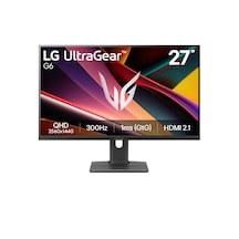 Lg Ultragear G6 27" 27g64na-b 300hz 1ms Gtg Qhd Ips Pivot Dcı-p3 %93 Vesa Displayhdr 400 G-sync Freesync Premium Gaming Monitör