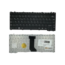 Toshiba İle Uyumlu Dynabook Satellite U400-18g, U400-20t, U400-215 Notebook Klavye Siyah Tr