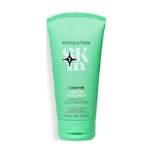 Revolution Skin, Clearly Me Clarifying Cleansing Jel, Lekeli Ve Yağlı Ciltler İçin Temizleyici Jel, Vegan Ve Hayvanlar Üzerinde Denenmemiştir, 150 Ml