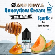 Akn Kimya Honeydew Cream Mix Aroma Kavun Bal Gıda Aroması 10 Ml