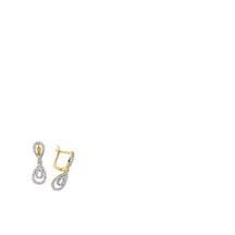 Altın Taşlı Set Küpe - 723000009516 Altın