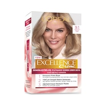 4 Adet L'oréal Paris Excellence Creme Saç Boyası - 9.1 Sarı Küllü