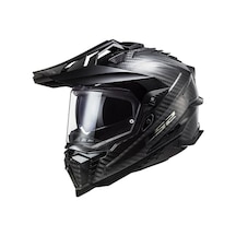 Ls2 Explorer C Karbon Kros Motosiklet Kaskı 66887 Karbon