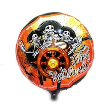 Kuru Kafalı Korsanlar Halloween Şekilli Folyo Balon 45 Cm 5264 256