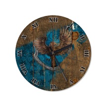 Ravenclaw Harry Potter Sessiz Duvar Saati (408136177) Çok Renkli