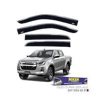 Isuzu Dmax Cam Rüzgarlığı Kromlu 2021 Niken