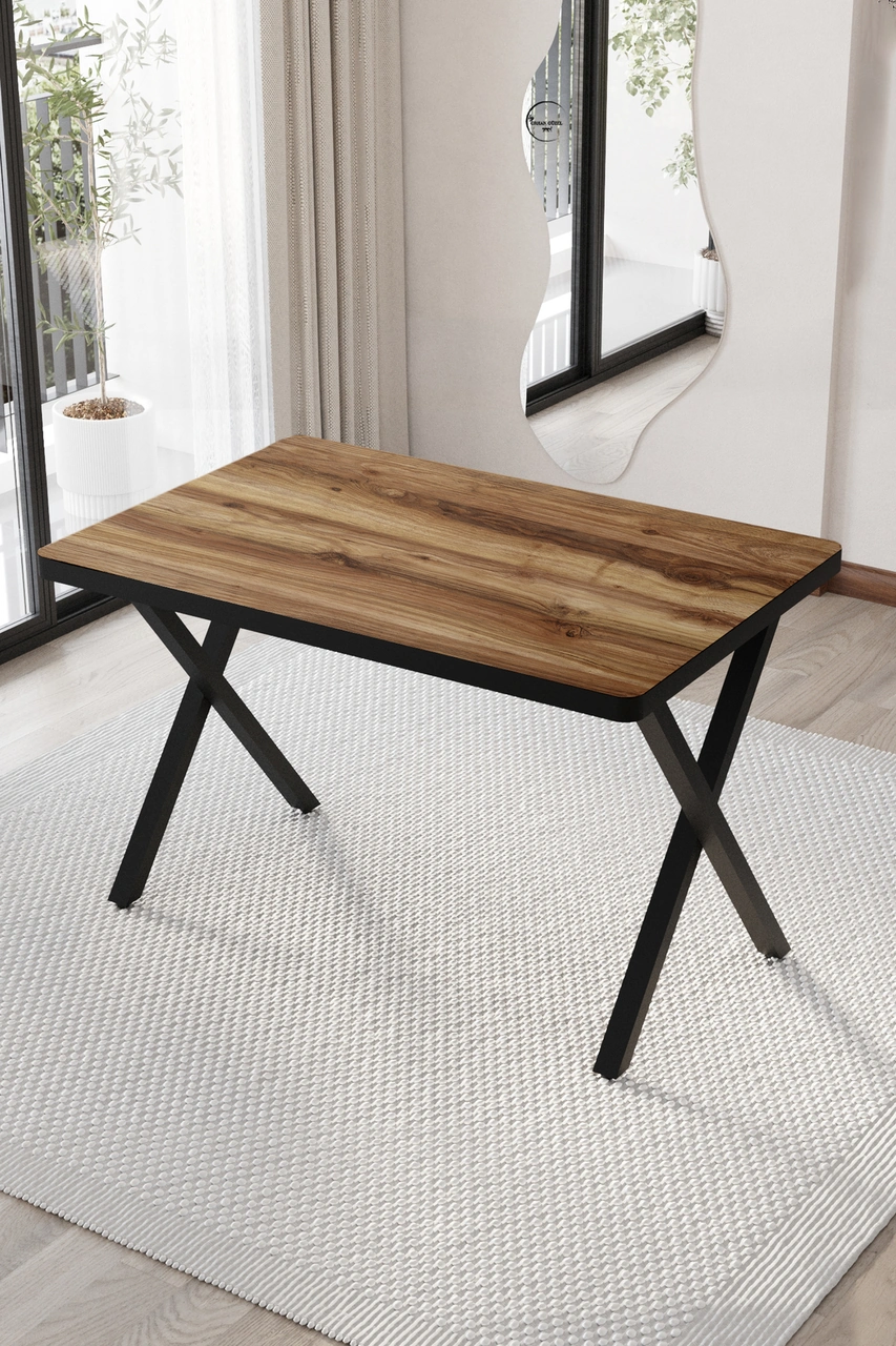 Mutfak Masa 80 X 120 Ceviz Siyah