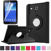 Galaxy Tab 3 Lite 7.0 T110 Zore Dönebilen Standlı Kılıf Kapaklı Kılıf