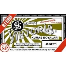 40 Nefti Renk Kumaş Boyası Viktoria