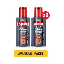 C1 - Kafeinli Dökülme Karşıtı Şampuan X2 Tek Ebat Unisex