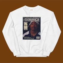 Startmore Tupac Sweatshirt Beyaz Beyaz