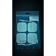 Sars 5 x 5 CM Kablolu Kare Tens Pedi 4'lü