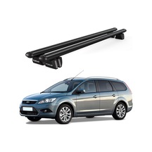 Pençe Ford Focus Wagon 2008-2011 Uyumlu Siyah Ara Atkı Port Bagaj Tavan Barı