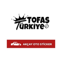 Tofaş Türkiye Sticker Tofaş Sticker Şahin Sticker Oto Sticker