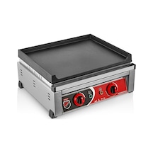Işıkgaz Elektrikli Düz Döküm Izgara 50 Cm