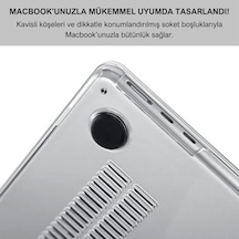Macbook Pro 16.2 İnç 2021-2023 M1-m2-m3-m4 Çip İle Uyumlu Şeffaf Dayanıklı Koruyucu Kılıf, Ultra İnce Kabuk Koruma Sert Kapak Pro 16 İnç A2485 A2780 A2991 A3186 A3403 Şeffaf