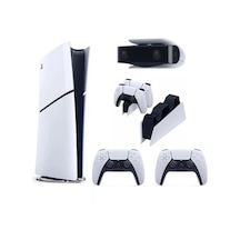 Sony Playstation 5 Slim Dijital Edition + 2 Dualsense + Şarj İstasyonu + Ps5 Kamera Oyun Konsolu (İthalatçı Garantili)