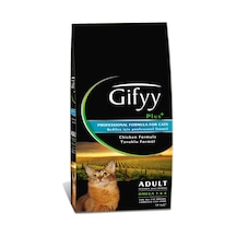 Gifyy Plus Tavuklu Yetişkin Kedi Maması 15 KG