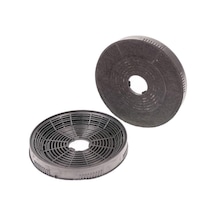 2li Davlumbaz Karbon Filtresi 16cm Çap, Silverline, Lanova, Esty,kumtel İle Uyumlu Standart