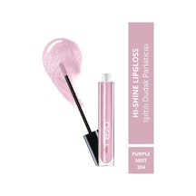 Işıltılı Dudak Parlatıcısı - Hi-shine Lip Gloss Purple Mist - No: 204 - Vegan & Temiz Içerik Diğer