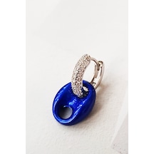TEKLİ BABY LOVE BLUE NİGHT GÜMÜŞ KÜPE