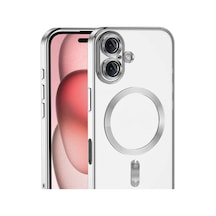 Apple İphone 17 Kross Magneticsafe Kapak - Gümüş 0.2M-Çok Renkli