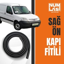 Peugeot Partner Panelvan 1996-2008 Sağ Ön Kapı Fitili-a Kalite-numlas-nm4539