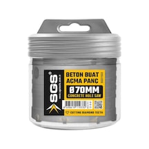 Sgs Beton Buat Açma Adaptörsüz 70 Mm Sgs1933