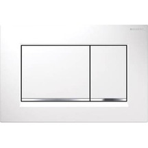 Geberit Sigma30 115.883.JT.1 Çift Kapaklı Kumanda Paneli Parlak Krom