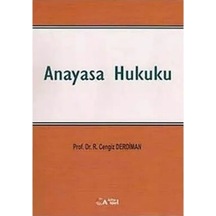 Anayasa Hukuku - Ramazan Cengiz Derdiman - Alfa Aktüel