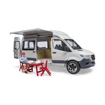 Bruder Mercedes Benz Sprinter Kamp Aracı ve Sürücüsü 02672