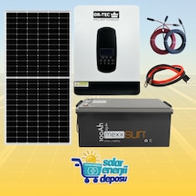Solar Enerji Deposu 3000w Lityum Güneş Enerjisi Paketi