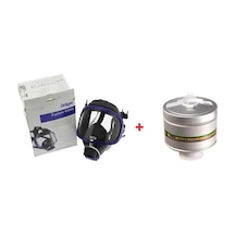 Drager X-Plore 6300 Tam Yüz Maskesi + A2B2E2K1 6738802 Filtre