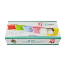 Cupcake Kapsül Beyaz No:0 32x12 Mm - 1250'li Belirtilmemiş Beyaz