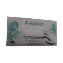 Haspet Nitril Muayene Eldiveni 100 Lü Pudrasız Lateks