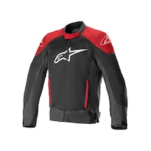 Alpinestars T-sp X Superair Yazlık Korumalı Motosiklet Montu Siyah Kırmızı