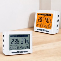 Loyka Dth-150 Geniş Ekranlı Sıcaklık Nem Ölçer Kalibrasyon Ayarlı
